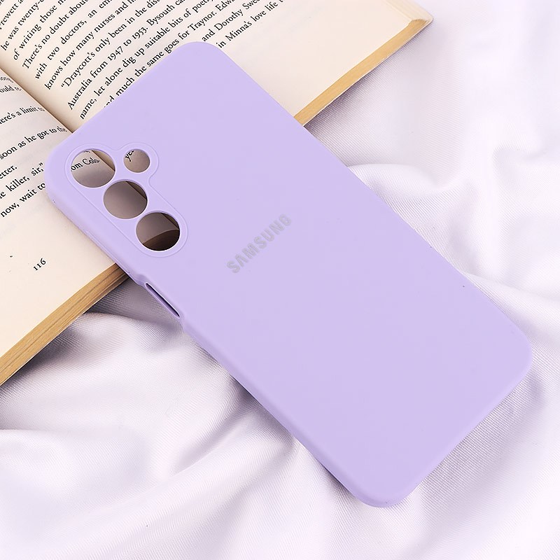 قاب سیلیکونی اصلی زیربسته سامسونگ Galaxy A16 4G / A16 5G محافظ لنزدار