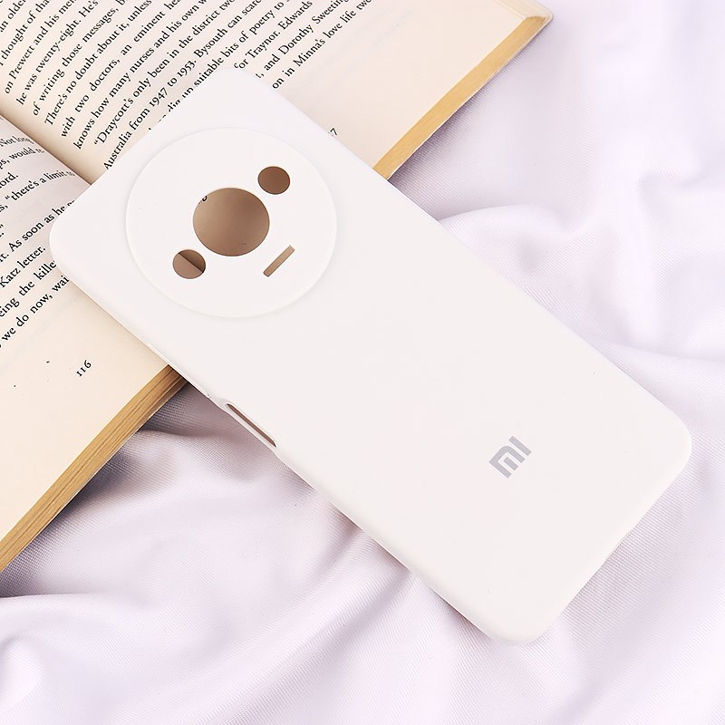 قاب سیلیکونی اصلی زیربسته شیائومی Redmi A3 / A3X محافظ لنزدار