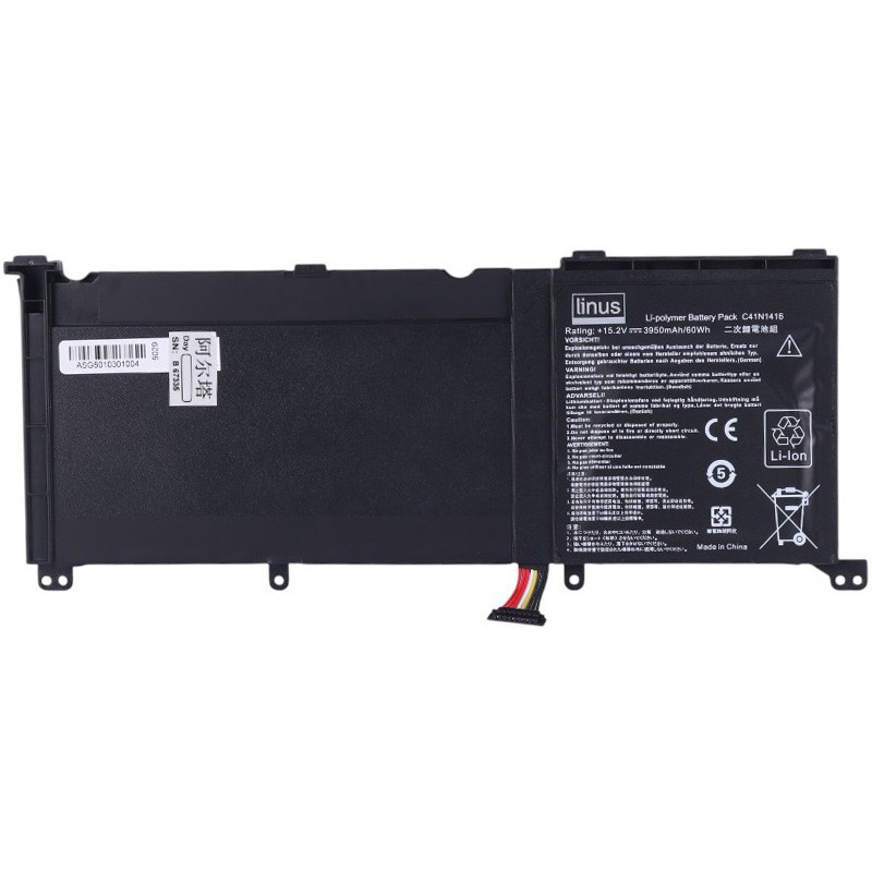 باتری لپ تاپ ایسوس Linus Asus ZenBook Pro C41N1416 4Cell