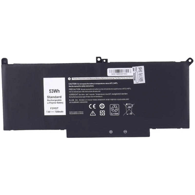 باتری لپ تاپ دل Dell Latitude F3YGT 4Cell کد 2