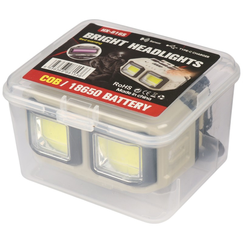 چراغ قوه پیشانی هدلایت شارژی HX-816S