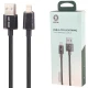 کابل آیفونی Green Lion GNTHCKBCALBK 2.4A 1m