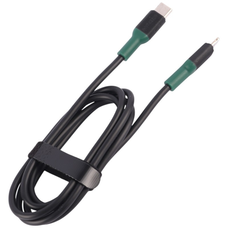 کابل تبدیل فست شارژ Green Lion GNCPCLTG1MBK Type-C To Lightning PD 20W 1m