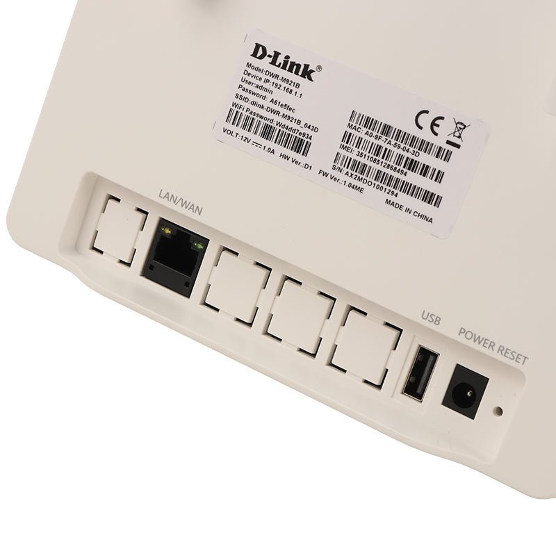 مودم روتر سیمکارتی 4G LTE دی لینک DWR-M921B