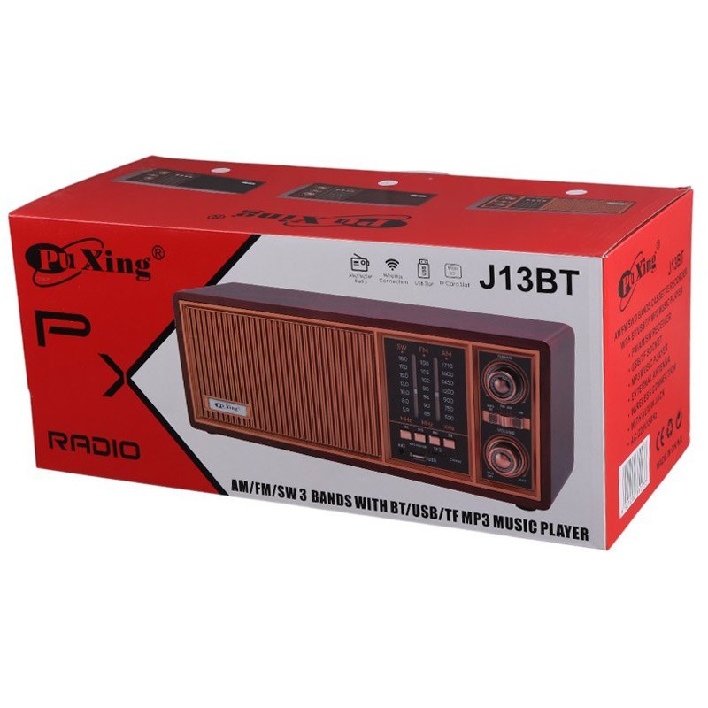 رادیو اسپیکر بلوتوثی رم و فلش خور Puxing J13BT