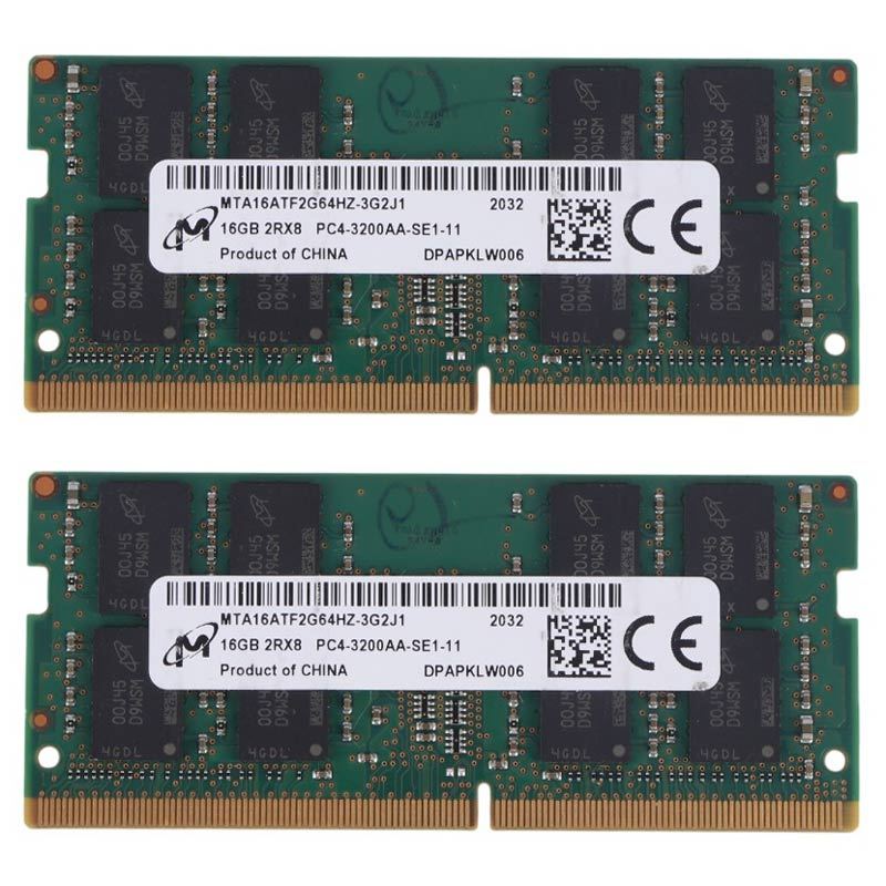 رم لپ تاپ Micron DDR4 16GB 3200MHz CL11