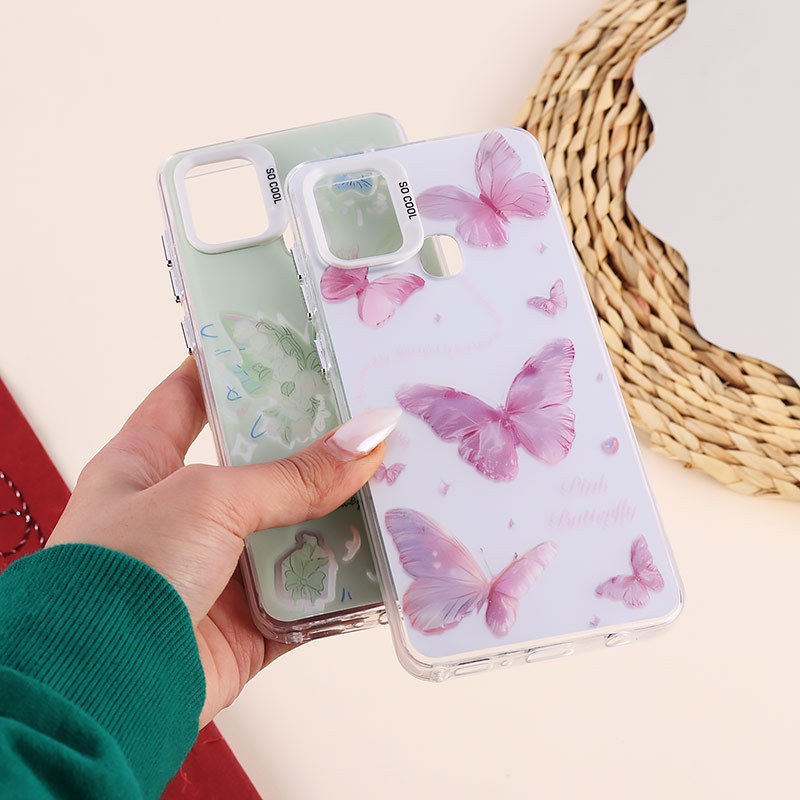 قاب So Cool سامسونگ Galaxy A21s طرح پروانه