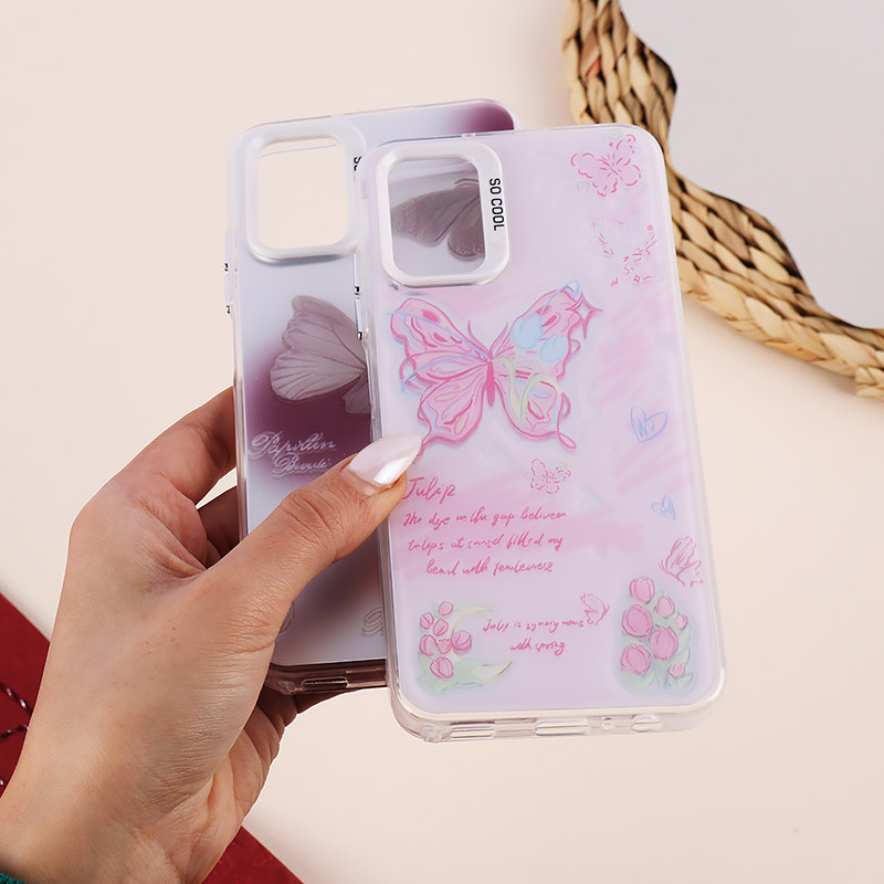 قاب So Cool سامسونگ Galaxy A02s / M02s / A03s طرح پروانه