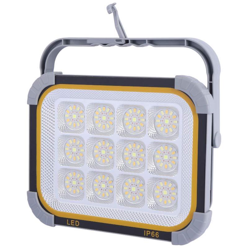 پروژکتور سیار شارژی و پاور بانک خورشیدی 3410 Solar Work Light