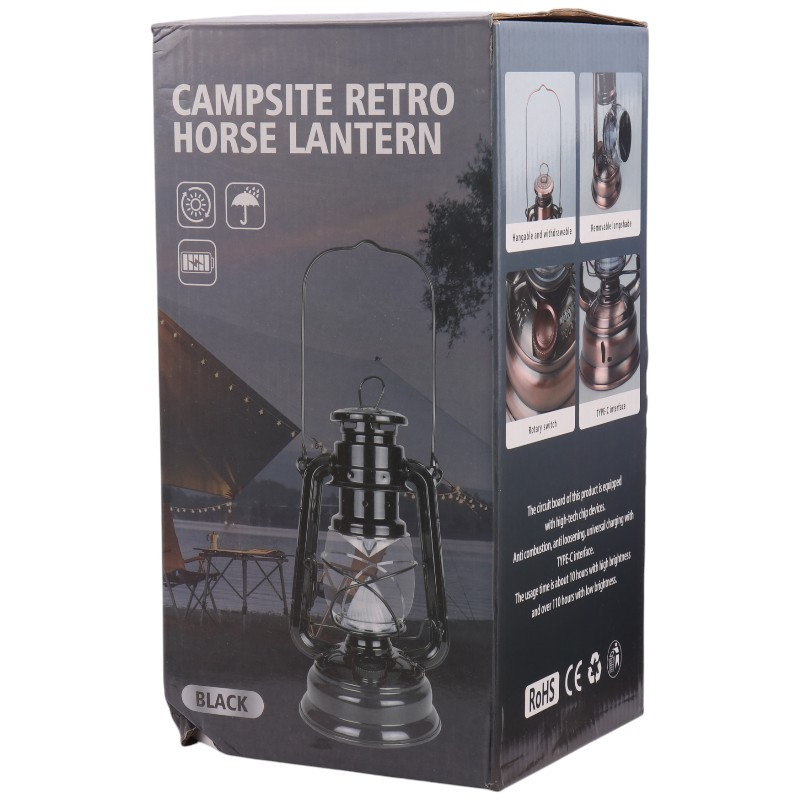 چراغ قوه فانوسی شارژی Campsite Retro Lantern 276