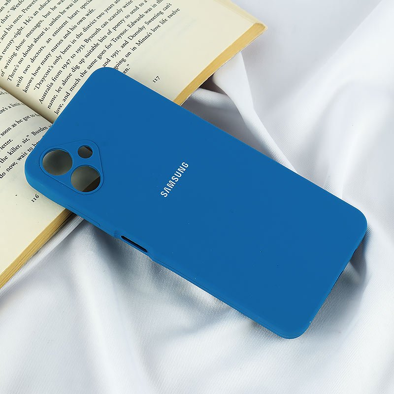 قاب سیلیکونی اصلی زیربسته سامسونگ Galaxy A06 محافظ لنزدار
