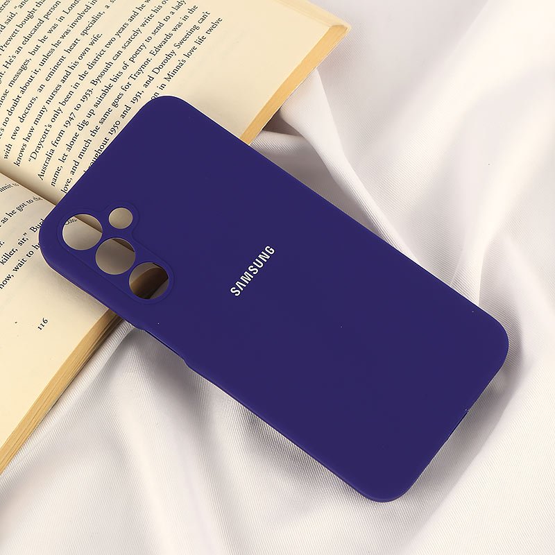 قاب سیلیکونی اصلی زیربسته سامسونگ Galaxy A16 4G / A16 5G محافظ لنزدار