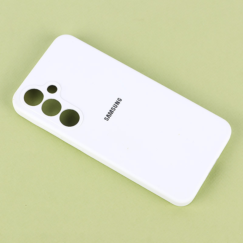 قاب سیلیکونی اصلی زیربسته سامسونگ Galaxy S24 FE محافظ لنزدار