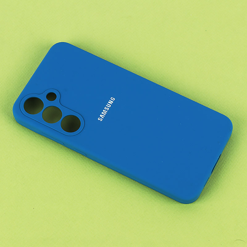 قاب سیلیکونی اصلی زیربسته سامسونگ Galaxy S24 FE محافظ لنزدار