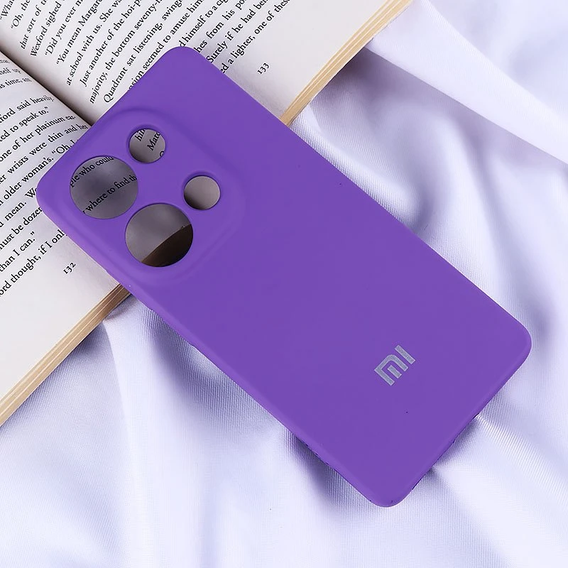 قاب سیلیکونی Highcopy زیر بسته محافظ لنزدار شیائومی Redmi Note 13 Pro 4G