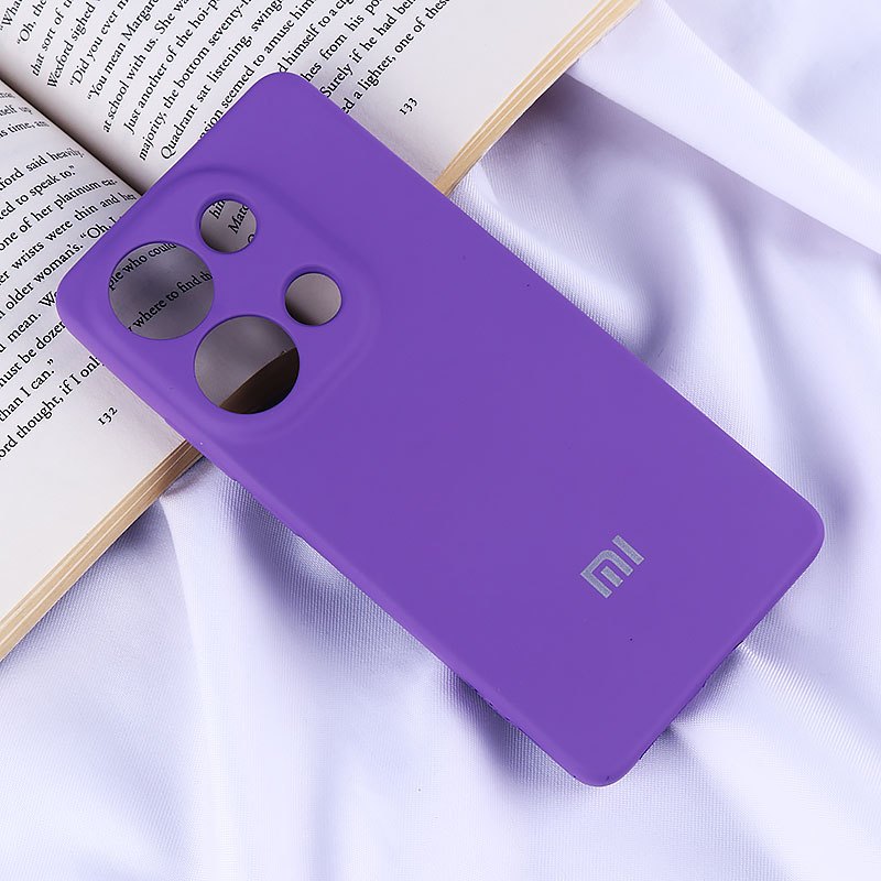 قاب سیلیکونی Highcopy زیر بسته محافظ لنزدار شیائومی Redmi Note 13 Pro 4G