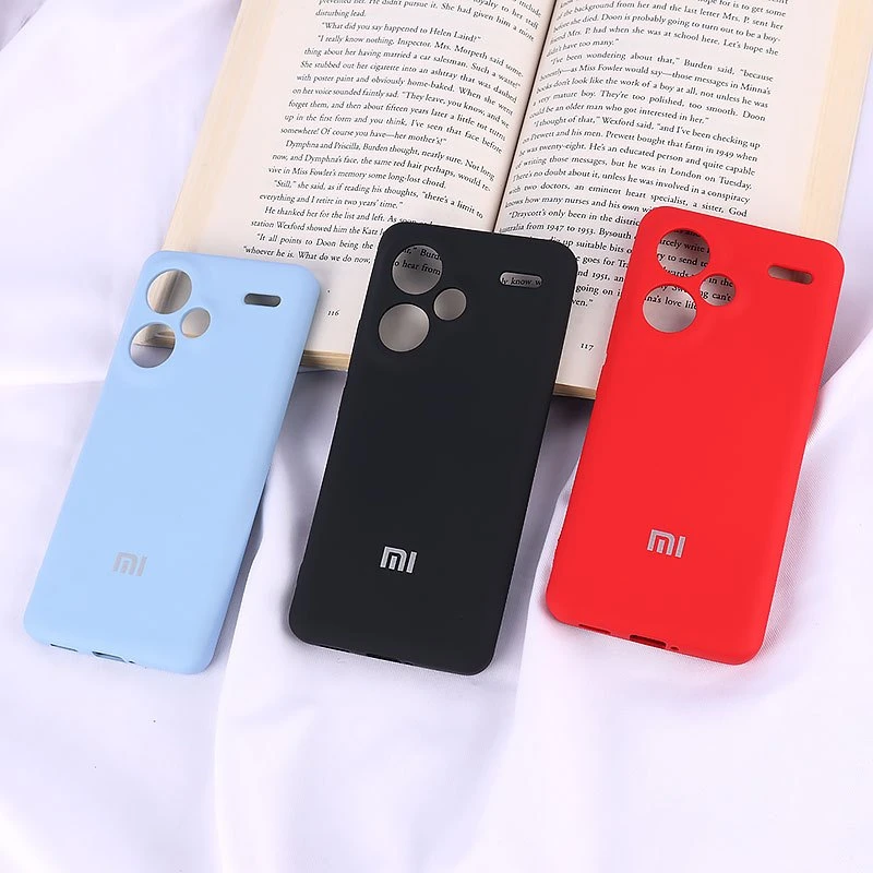 قاب سیلیکونی Highcopy زیر بسته شیائومی Redmi Note 13 Pro Plus محافظ لنزدار