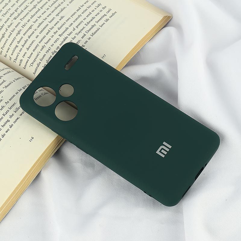 قاب سیلیکونی Highcopy زیر بسته شیائومی Redmi Note 13 Pro Plus محافظ لنزدار