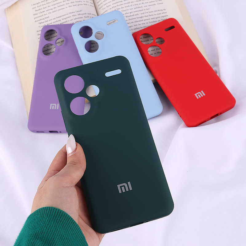 قاب سیلیکونی Highcopy زیر بسته شیائومی Redmi Note 13 Pro Plus محافظ لنزدار