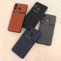 قاب ژله ای سامسونگ Galaxy A20 / A30 طرح حصیری محافظ لنزدار Pro Camera