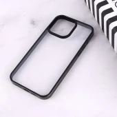 قاب Q Series آیفون iPhone 14 Pro Max شفاف دور رنگی