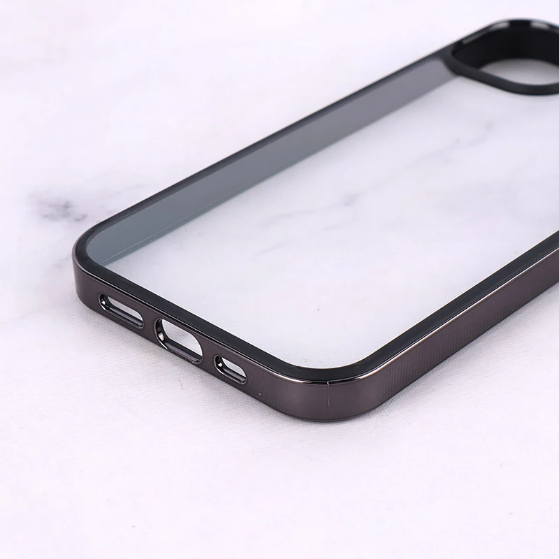 قاب Q Series آیفون iPhone 13 / 14 شفاف دور رنگی