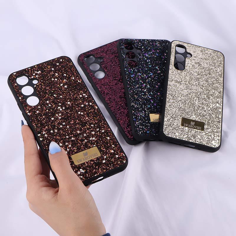 قاب شاینی Swarovski سامسونگ Galaxy A54 محافظ لنزدار