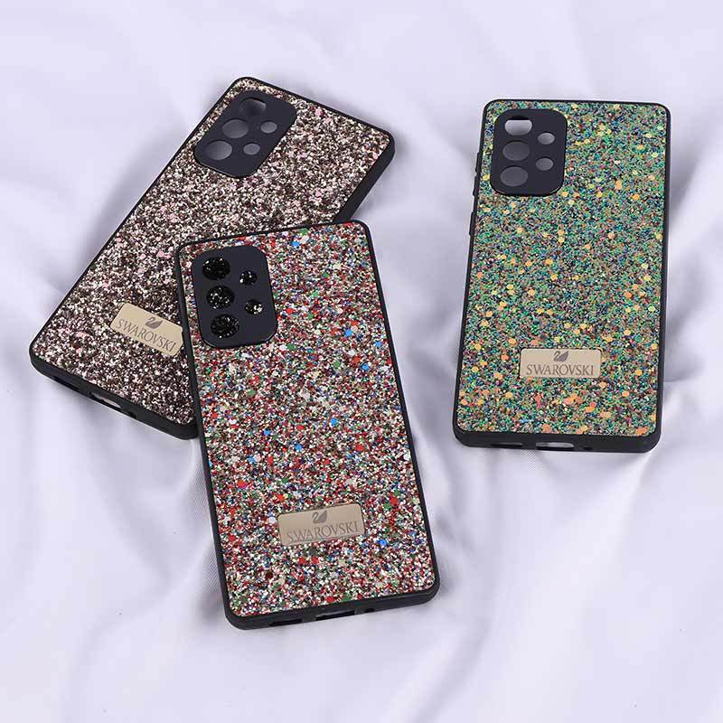 قاب شاینی Swarovski سامسونگ Galaxy A33 5G محافظ لنزدار