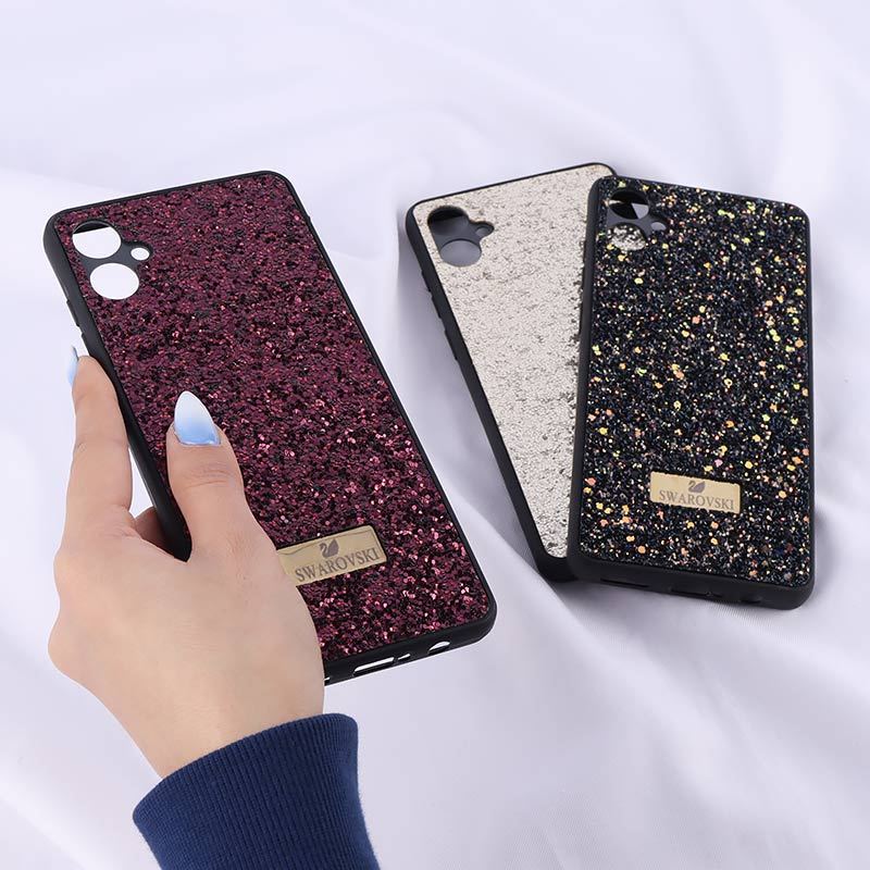 قاب شاینی Swarovski سامسونگ Galaxy A05 محافظ لنزدار