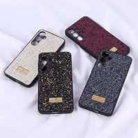 قاب شاینی Swarovski سامسونگ Galaxy A55 محافظ لنزدار