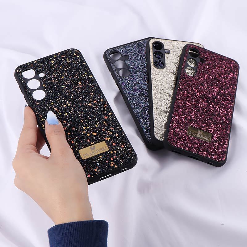 قاب شاینی Swarovski سامسونگ Galaxy A25 محافظ لنزدار