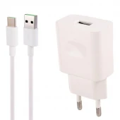 شارژر دیواری 18 وات هواوی huawei HW-059200EHQ 2A + کابل تایپ سی