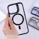 قاب PC مگ سیف استندشو با محافظ لنز رینگی Bracket آیفون iPhone 16