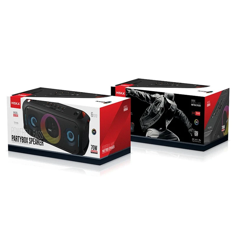 اسپیکر بلوتوثی هیسکا B904 + ریموت کنترل
