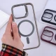 قاب PC مگ سیف استندشو با محافظ لنز رینگی Bracket آیفون iPhone 16 Pro