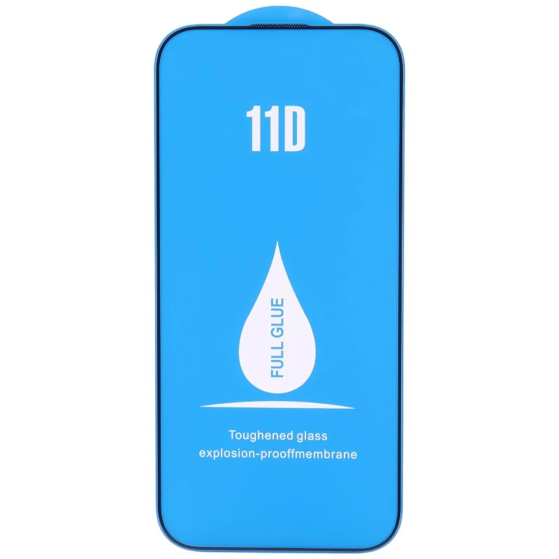 گلس فول چسب 11D آیفون iPhone 16 Pro