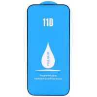 گلس فول چسب 11D آیفون iPhone 16 Pro