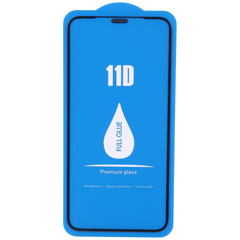 گلس فول چسب 11D آیفون iPhone X / XS / 11 Pro