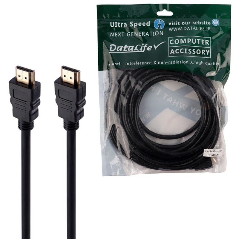 کابل HDMI دیتا لایف DataLife طول 5 متر