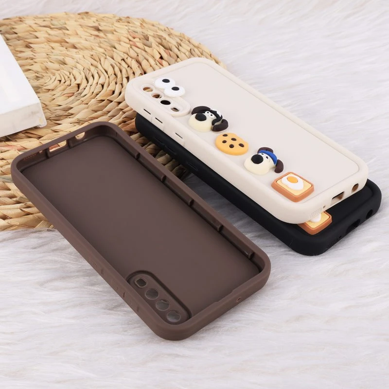 قاب سولید سامسونگ Galaxy A30s / A50 / A50s عروسک برجسته محافظ لنزدار