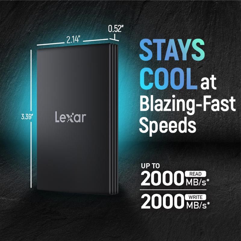 حافظه اکسترنال SSD لکسار Lexar Armor 700 1TB