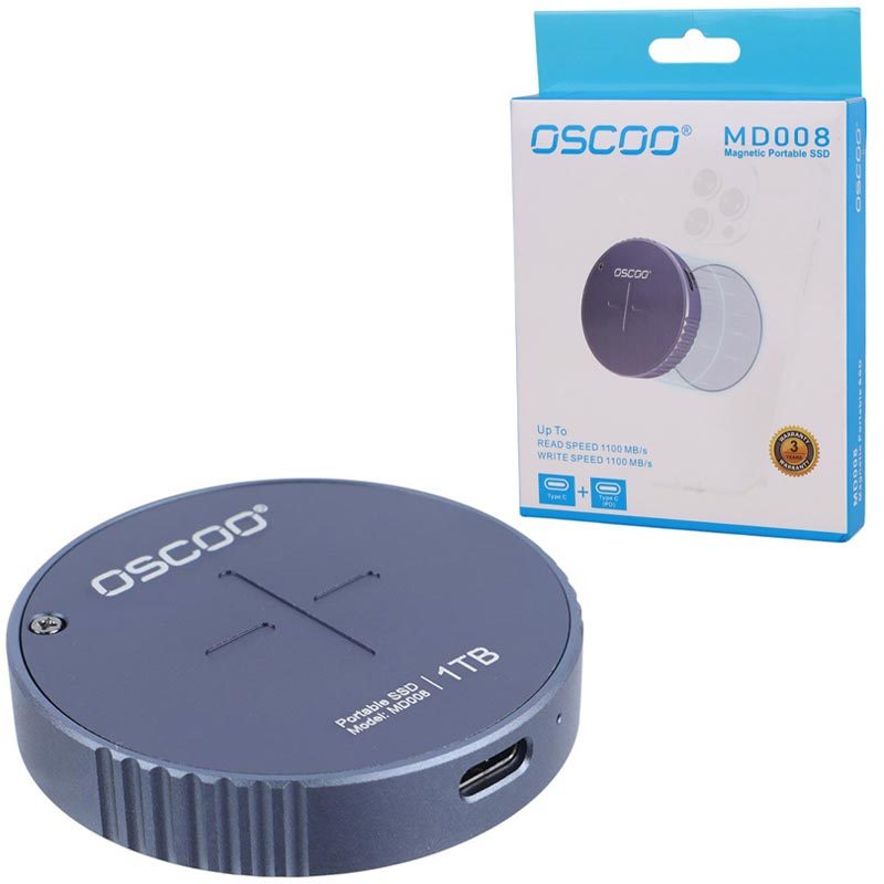 حافظه اکسترنال SSD اوسکو OSCOO MD008 1TB