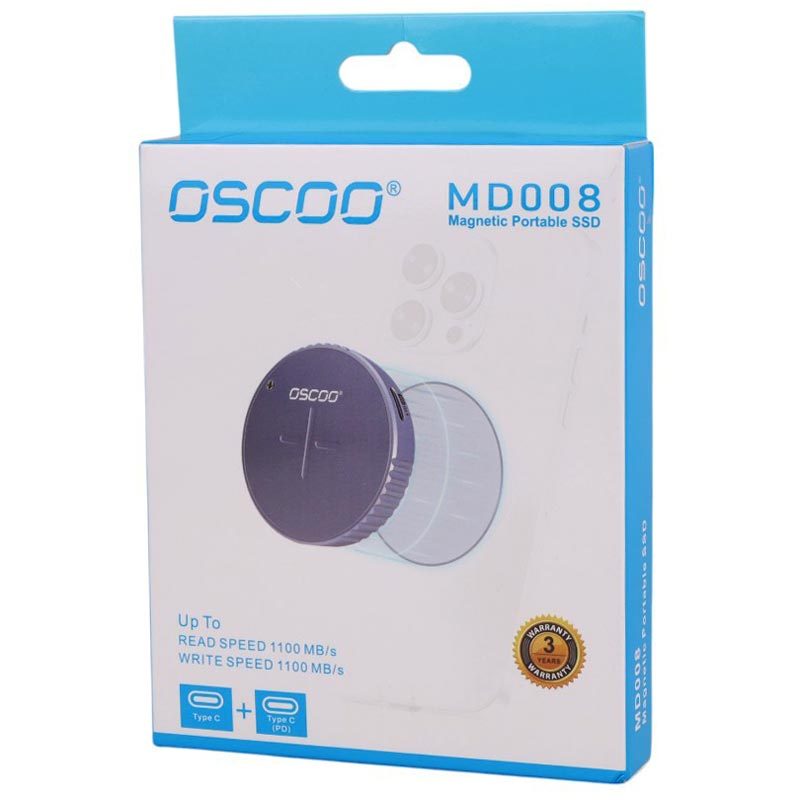 حافظه اکسترنال SSD اوسکو OSCOO MD008 1TB