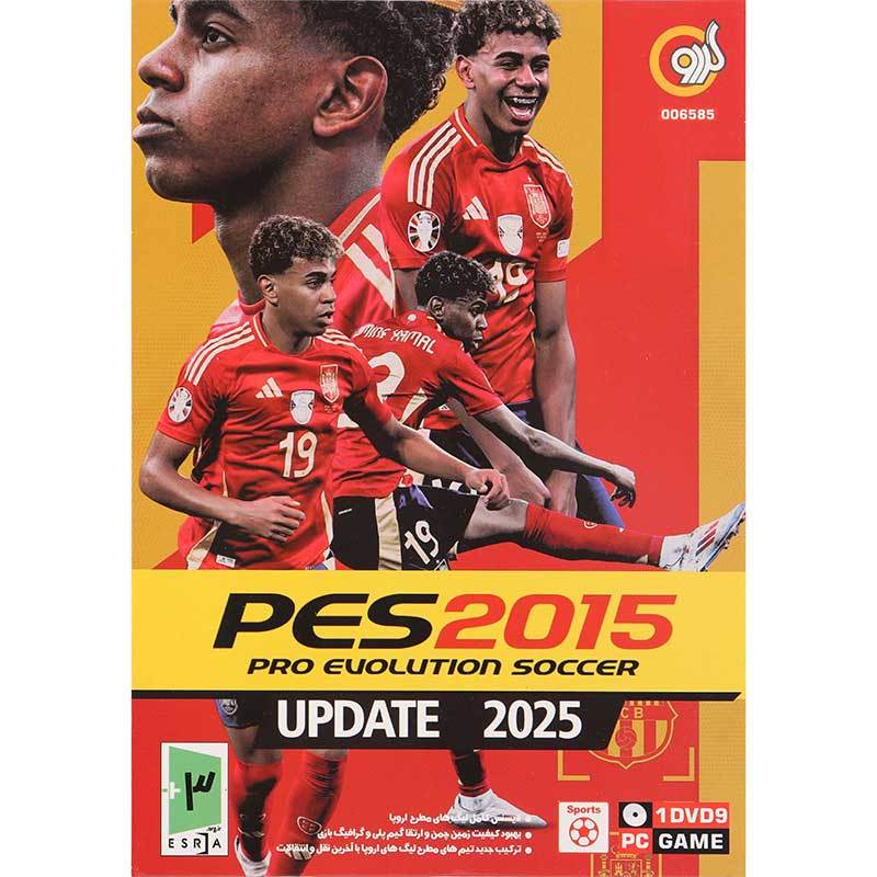 PES 2015 Update 2025 PC 1DVD9 گردو