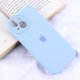قاب سیلیکونی اصلی زیربسته آیفون iPhone 15 محافظ لنزدار