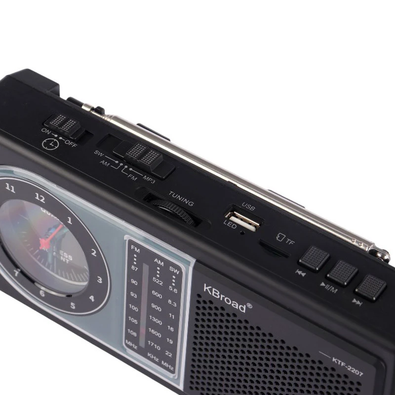 رادیو اسپیکر بلوتوثی رم و فلش خور KBroad KTF-2207