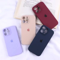 قاب سیلیکونی اصلی زیربسته آیفون iPhone 16 Pro Max محافظ لنزدار