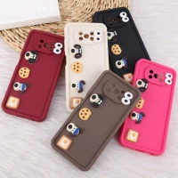 قاب سولید شیائومی Poco X3 / X3 NFC / X3 Pro عروسک برجسته محافظ لنزدار