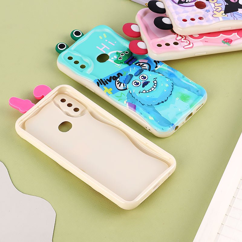 قاب ژله ای سامسونگ Galaxy A10s گوش دار محافظ لنزدار