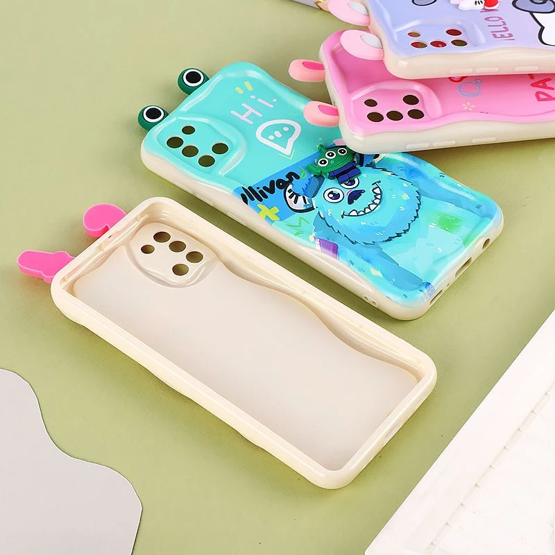 قاب ژله ای سامسونگ Galaxy A31 گوش دار محافظ لنزدار